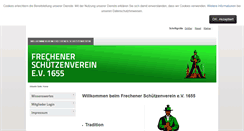 Desktop Screenshot of fsv1655.de